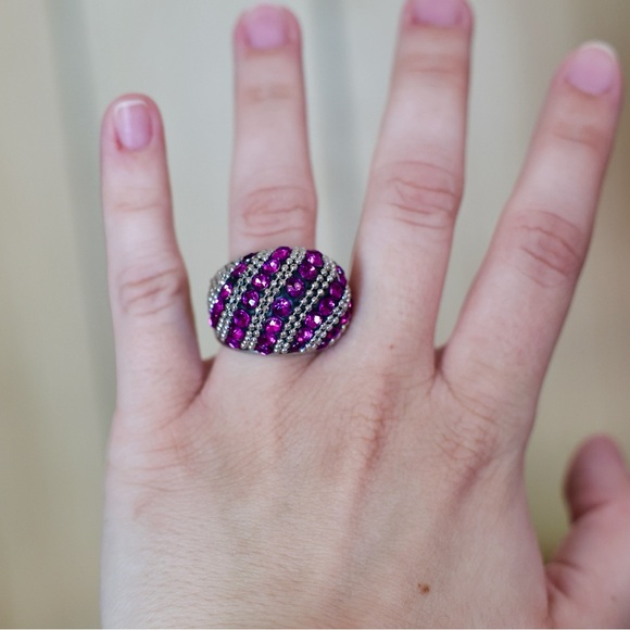 Colorful Statement Rings Set - Picture 9 of 10